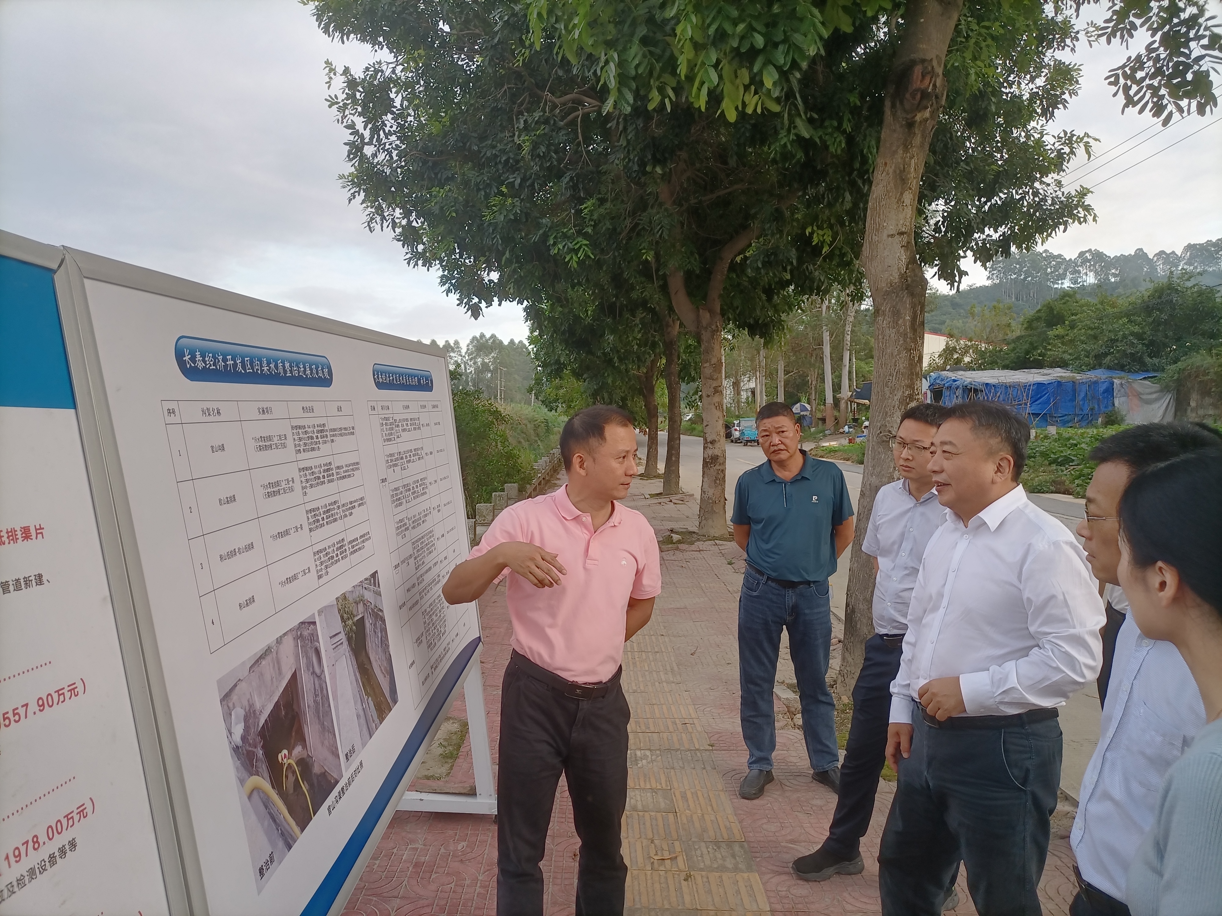 省商務(wù)廳赴長泰經(jīng)開區(qū)調(diào)研推動中央生態(tài)環(huán)境保護督察問題整改工作